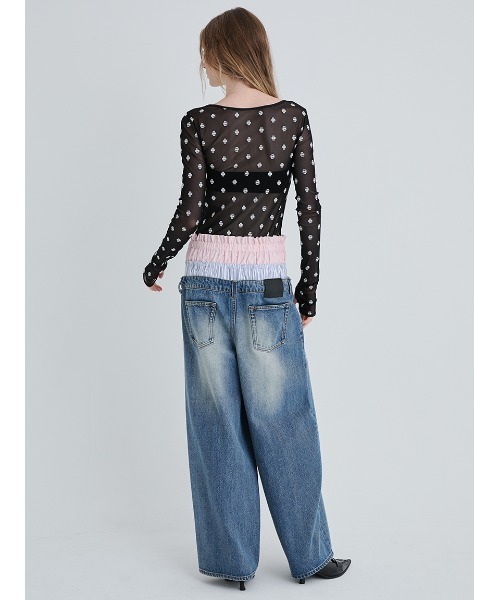 トップス sorin SWAN LAKE Long Sleeve Top SWAN LAKE Long Sleeve Top/スワンレイクロングスリーブトップ