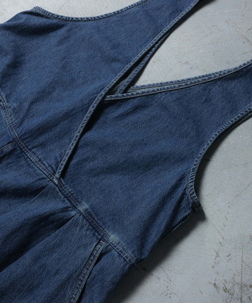 soulberry（ソウルベリー）の「私のデニムサロペット（サロペット/オーバーオール・レディース・ブルー・L/M/5L/4L/3L/LL）」の2枚目の写真