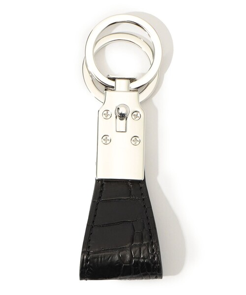 TOMORROWLAND （トゥモローランド）の「【別注】BROOKLYN MUSEUM クロコダイル キーホルダー（キーケース/キーアクセサリー・メンズ・チャコールグレー/ブラック・FREE）」の3枚目の写真