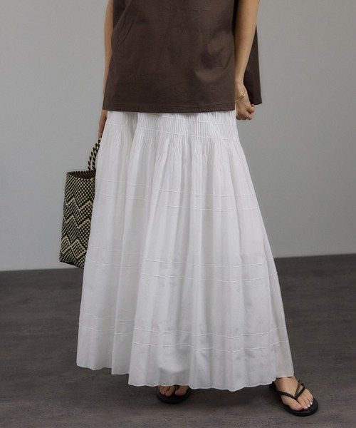 セール】ダイヤプリーツスカート（スカート）｜SALON adam et rope