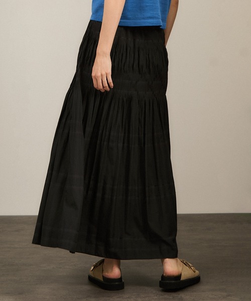 SALON adam et rope'（サロン アダム エ ロペ）の「ダイヤプリーツスカート（スカート・レディース・ホワイト/ブラック・FREE）」の21枚目の写真