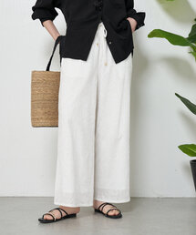 Jena espace merveilleux | ペイズリー刺繍パンツ(その他パンツ)