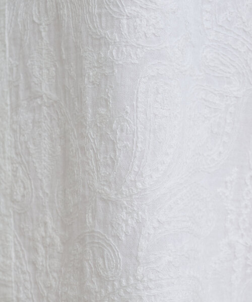 Jena espace merveilleux（ジェナ　エスパスメルヴェイユ）の「ペイズリー刺繍パンツ（その他パンツ・レディース・ブラック/オフホワイト・FREE）」の17枚目の写真