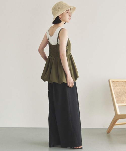 Doux archives(ドゥアルシーヴ)の「クロシェバケットハット(ハット・レディース・ベージュ/ブラック・FREE)」の12枚目の写真