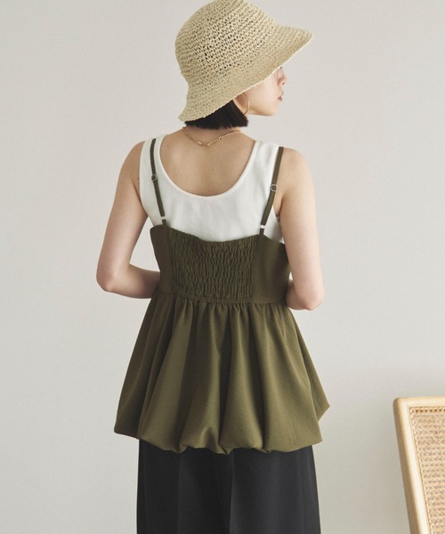 Doux archives(ドゥアルシーヴ)の「クロシェバケットハット(ハット・レディース・ベージュ/ブラック・FREE)」の15枚目の写真