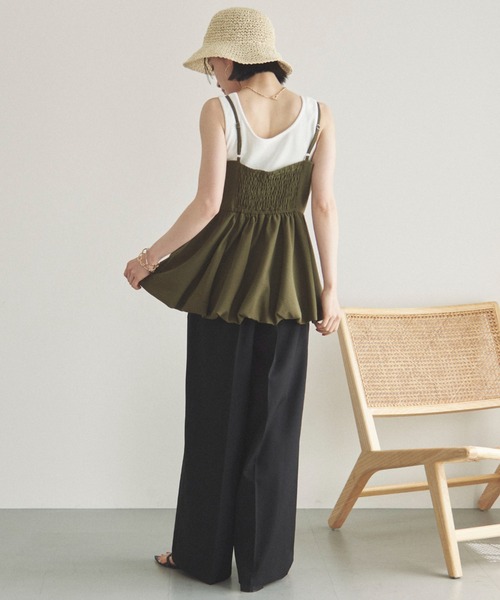 Doux archives(ドゥアルシーヴ)の「クロシェバケットハット(ハット・レディース・ベージュ/ブラック・FREE)」の13枚目の写真