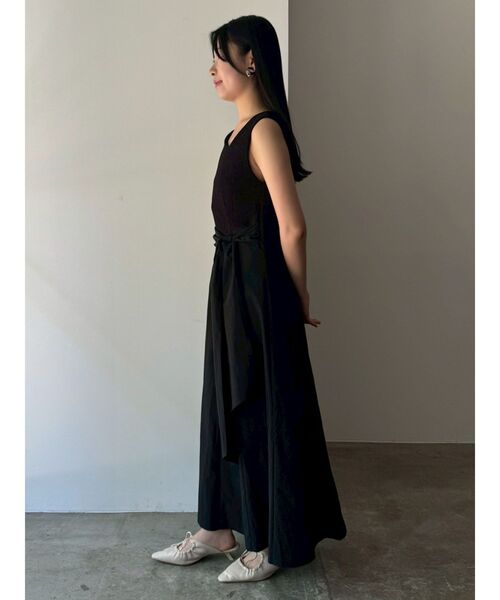 セール】カットジャガードドッキングワンピース（ワンピース