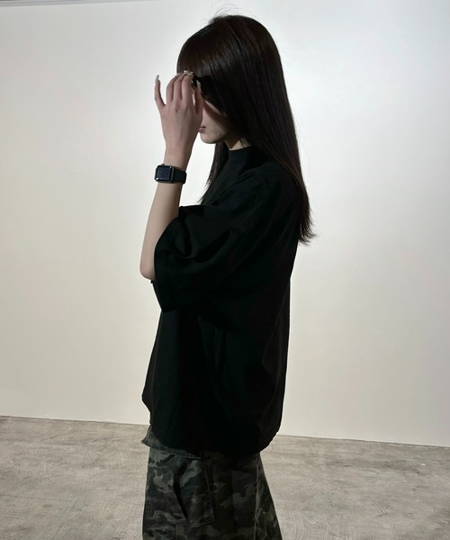SHAKA WeAR(シャカウェア)の「SHAKA WEAR 7.5oz ガーメントダイドロップショルダーT(CZ)(Tシャツ/カットソー・メンズ・ホワイト/ライトグレー/ブラック/チャコール・MEDIUM/LARGE/X-LARGE/SMALL)」の9枚目の写真