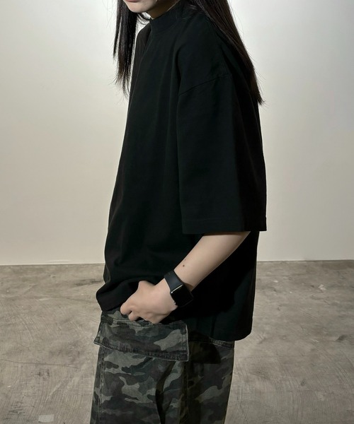 SHAKA WeAR(シャカウェア)の「SHAKA WEAR 7.5oz ガーメントダイドロップショルダーT(CZ)(Tシャツ/カットソー・メンズ・ホワイト/ライトグレー/ブラック/チャコール・MEDIUM/LARGE/X-LARGE/SMALL)」の12枚目の写真