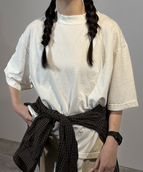 SHAKA WeAR(シャカウェア)の「SHAKA WEAR 7.5oz ガーメントダイドロップショルダーT(CZ)(Tシャツ/カットソー・メンズ・ホワイト/ライトグレー/ブラック/チャコール・MEDIUM/LARGE/X-LARGE/SMALL)」の15枚目の写真