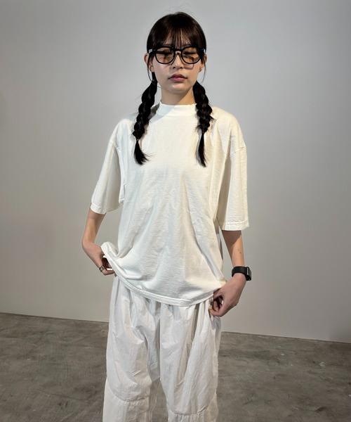 SHAKA WeAR(シャカウェア)の「SHAKA WEAR 7.5oz ガーメントダイドロップショルダーT(CZ)(Tシャツ/カットソー・メンズ・ホワイト/ライトグレー/ブラック/チャコール・MEDIUM/LARGE/X-LARGE/SMALL)」の16枚目の写真