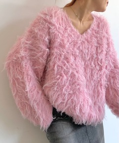 【訳あり】ALYX フェザーニット ピンク XL 訳あり】ALYX フェザーニット ピンク XL 訳あり】ALYX フェザーニット