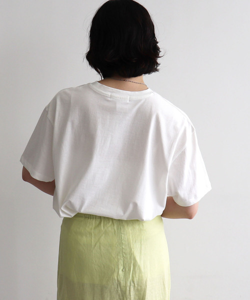 Miffy（ ミッフィー）の「【miffy/ミッフィー】英字プリント半袖Tシャツ（Tシャツ/カットソー・レディース・オフホワイト/チャコール・M～Ｌ/LL～3L）」の19枚目の写真