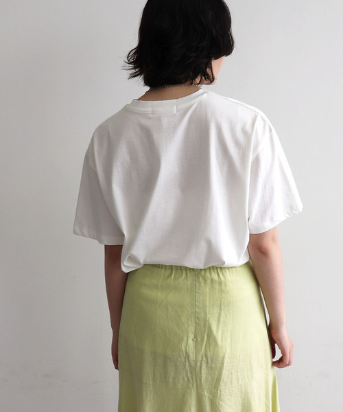 Miffy（ ミッフィー）の「【miffy/ミッフィー】英字プリント半袖Tシャツ（Tシャツ/カットソー・レディース・オフホワイト/チャコール・M～Ｌ/LL～3L）」の18枚目の写真