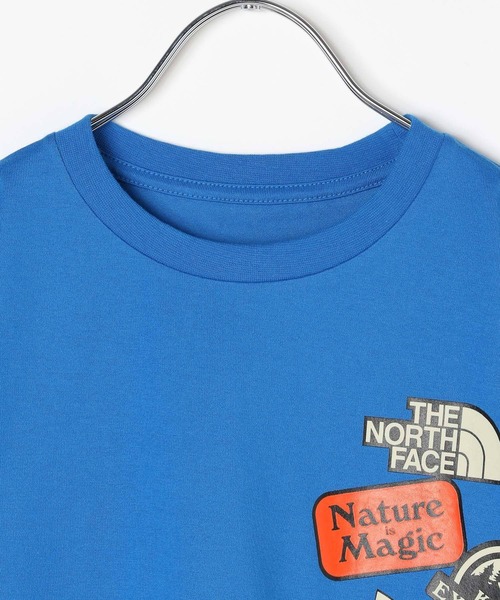 THE NORTH FACE(ザノースフェイス)の「【THE NORTH FACE(ザ・ノース・フェイス)】ルミナスグラフィックT(KIDS)(Tシャツ/カットソー・キッズ・オフホワイト/ブルー/ブラック・150cm/140cm/160cm/130cm)」の7枚目の写真