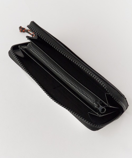 UNIVERSAL OVERALL（ユニバーサルオーバーオール）の「UNIVERSAL OVERALL/ユニバーサルオーバーオール UO RF Long Wallet 長財布 2026新作　再入荷（財布・メンズ・ブラック・FREE）」の4枚目の写真