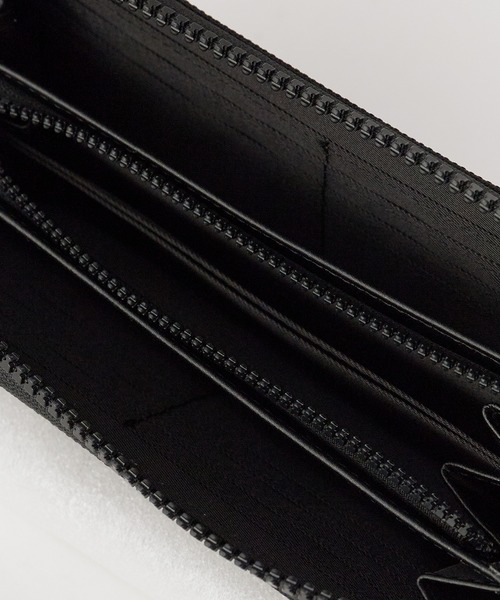UNIVERSAL OVERALL（ユニバーサルオーバーオール）の「UNIVERSAL OVERALL/ユニバーサルオーバーオール UO RF Long Wallet 長財布 2026新作　再入荷（財布・メンズ・ブラック・FREE）」の2枚目の写真