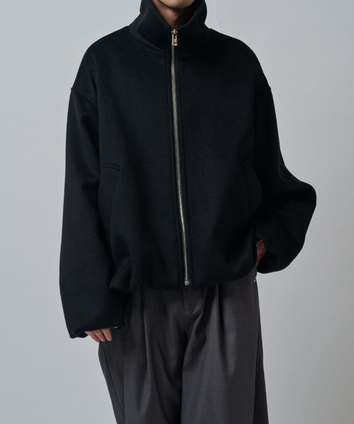 ビーバーメルトンZIPブルゾン（ブルゾン）｜Lui's（ルイス）の