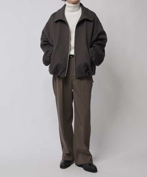 ビーバーメルトンZIPブルゾン（ブルゾン）｜Lui's（ルイス）の