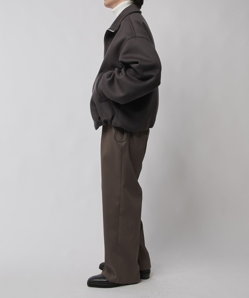 Lui's（ルイス）の「ビーバーメルトンZIPブルゾン（ブルゾン