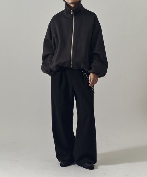 ビーバーメルトンZIPブルゾン（ブルゾン）｜Lui's（ルイス）の