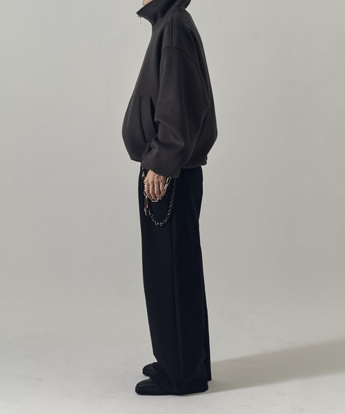 Lui's（ルイス）の「ビーバーメルトンZIPブルゾン（ブルゾン）」 - WEAR