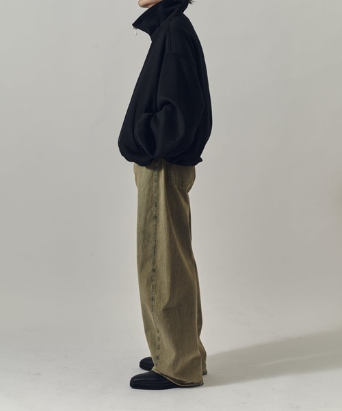 ビーバーメルトンZIPブルゾン（ブルゾン）｜Lui's（ルイス）の