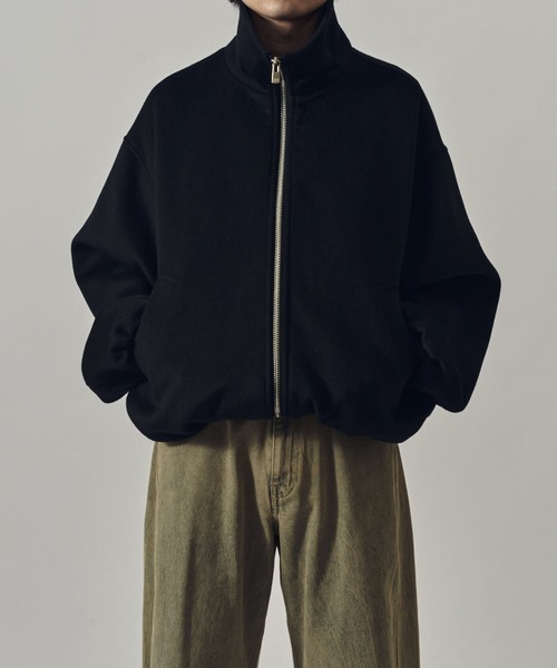 ビーバーメルトンZIPブルゾン（ブルゾン）｜Lui's（ルイス）の