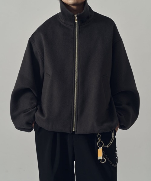 Lui's ルイス ハイクオリティビーバーメルトンZIPブルゾンジャケット ビーバーメルトンZIPブルゾン（ブルゾン）｜Lui's（ルイス）の