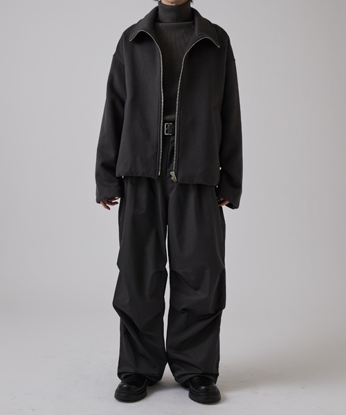 ビーバーメルトンZIPブルゾン（ブルゾン）｜Lui's（ルイス）の