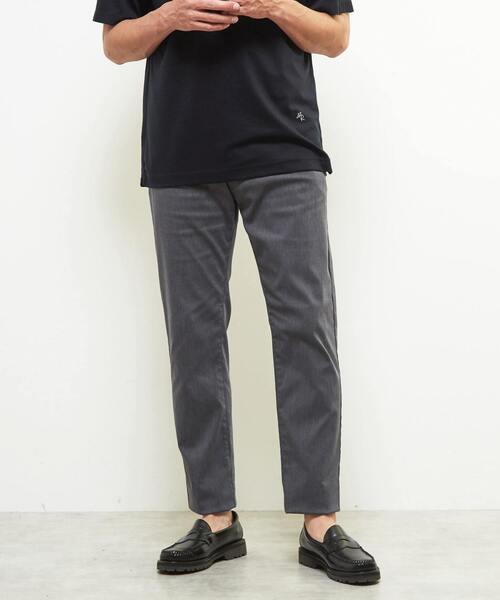 MEN'S MELROSE(メンズメルローズ)の「メランジハイパーストレッチ5ポケットパンツ(その他パンツ・メンズ・ライトグレー/ライトベージュ/ネイビー/ブラック・2/3/4/5)」の4枚目の写真