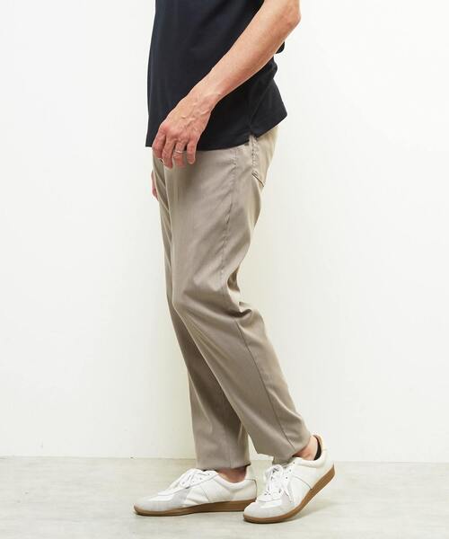 MEN'S MELROSE(メンズメルローズ)の「メランジハイパーストレッチ5ポケットパンツ(その他パンツ・メンズ・ライトグレー/ライトベージュ/ネイビー/ブラック・2/3/4/5)」の3枚目の写真