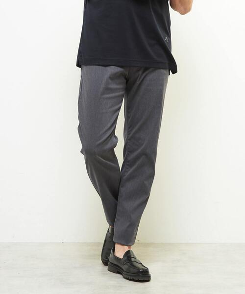 MEN'S MELROSE(メンズメルローズ)の「メランジハイパーストレッチ5ポケットパンツ(その他パンツ・メンズ・ライトグレー/ライトベージュ/ネイビー/ブラック・2/3/4/5)」の5枚目の写真