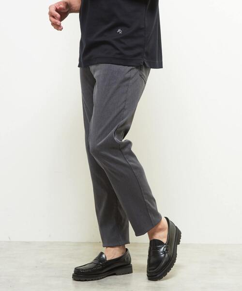 MEN'S MELROSE(メンズメルローズ)の「メランジハイパーストレッチ5ポケットパンツ(その他パンツ・メンズ・ライトグレー/ライトベージュ/ネイビー/ブラック・2/3/4/5)」の6枚目の写真