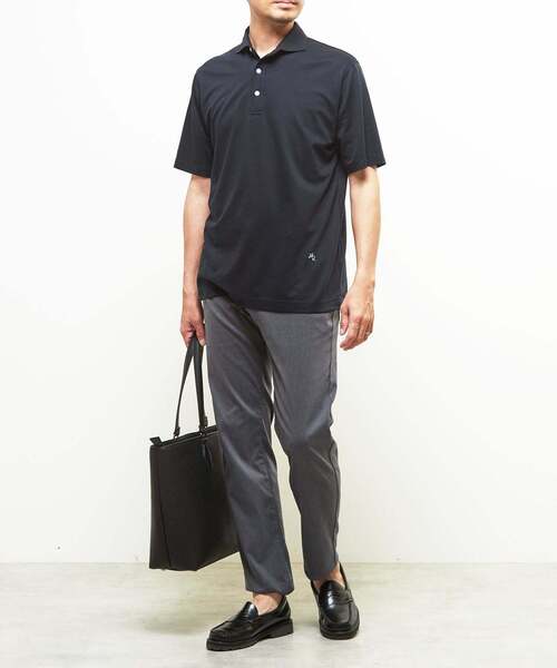 MEN'S MELROSE(メンズメルローズ)の「メランジハイパーストレッチ5ポケットパンツ(その他パンツ・メンズ・ライトグレー/ライトベージュ/ネイビー/ブラック・2/3/4/5)」の7枚目の写真