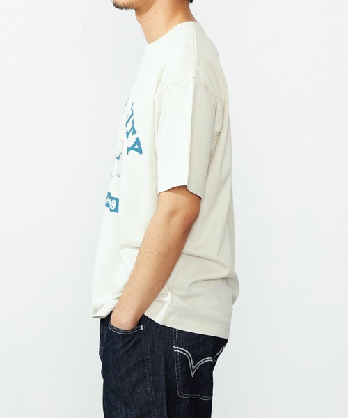 Lee（リー）の「Lee/リー ブルドッグプリントTシャツ【アウトレット店舗・WEB限定】（Tシャツ/カットソー・メンズ・グレー/ホワイト/イエロー・X-LARGE/LARGE/MEDIUM/SMALL）」の13枚目の写真