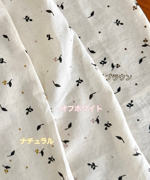 Cham.（チャム）の「ボリュームスリーブ花柄ブラウス（シャツ/ブラウス・レディース・オフホワイト/ナチュラル/ブラウン・F）」の4枚目の写真