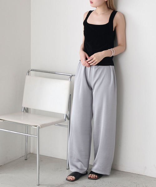 forksy.(フォルクシー)の「【forksy.】フラットソール ベーシック サンダル(サンダル・レディース・ブラック/ベージュ・L/M)」の10枚目の写真