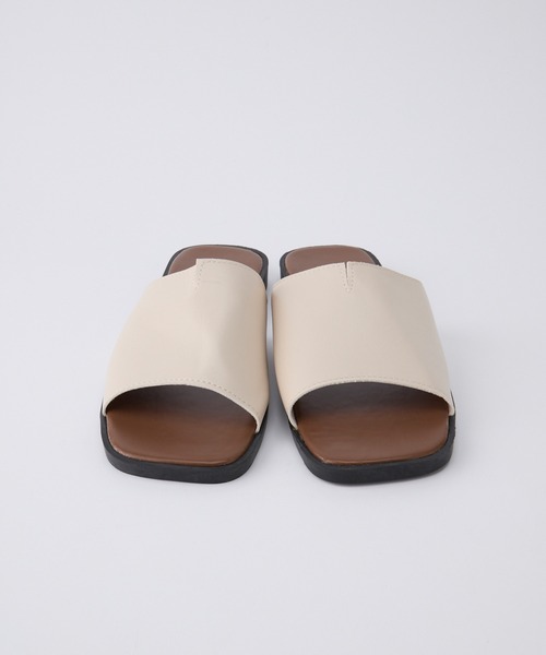 forksy.(フォルクシー)の「【forksy.】フラットソール ベーシック サンダル(サンダル・レディース・ブラック/ベージュ・L/M)」の19枚目の写真