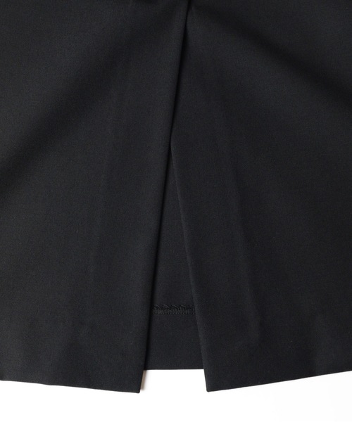 スカート HOLIDAY WOOL TWILL SLIM SKIRT WOOL TWILL SLIM SKIRT ウールツイルスリムスカート（スカート