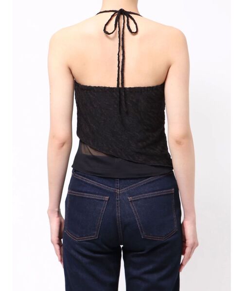 EATME(イートミー)の「カップ付コサージュキャミソール(キャミソール・レディース・オフホワイト/ブラック/グレー・FREE)」の16枚目の写真