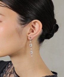 Kana（カナ）の「小粒 パール 揺らめき イヤリング パーティー 結婚式 オケージョン（イヤリング）」