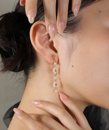 Kana（カナ）の「小粒 パール 揺らめき イヤリング パーティー 結婚式 オケージョン（イヤリング）」