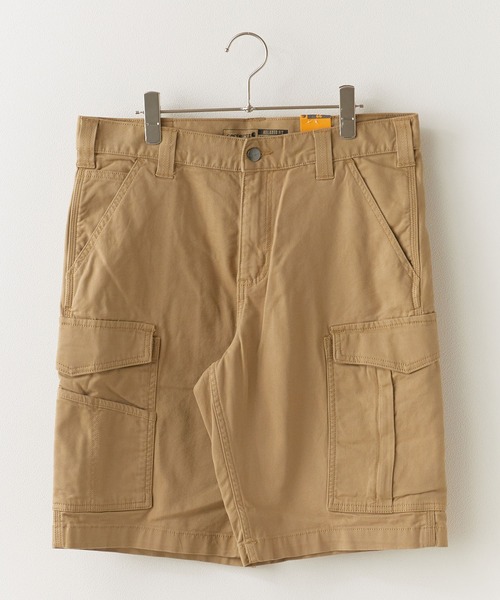 Carhartt（カーハート）の「Carhartt/カーハート Rugged Flex Relaxed Fit Canvas Cargo Work Short パンツ（チノパンツ・メンズ・チャコールグレー/ベージュ/カーキブラウン・30/32/34/36）」の3枚目の写真