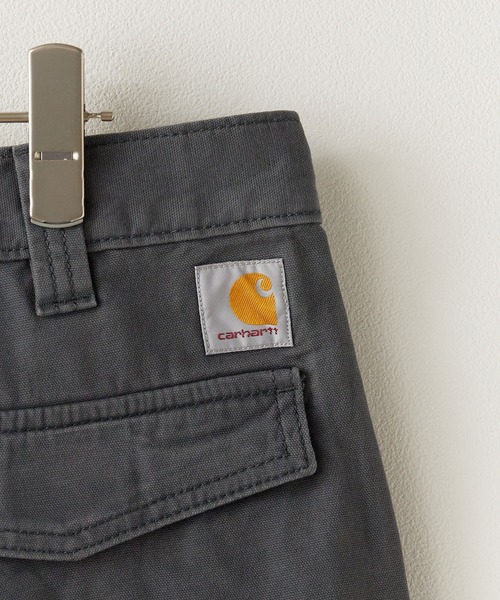 Carhartt（カーハート）の「Carhartt/カーハート Rugged Flex Relaxed Fit Canvas Cargo Work Short パンツ（チノパンツ・メンズ・チャコールグレー/ベージュ/カーキブラウン・30/32/34/36）」の10枚目の写真