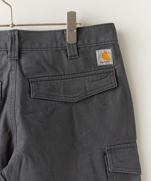 Carhartt（カーハート）の「Carhartt/カーハート Rugged Flex Relaxed Fit Canvas Cargo Work Short パンツ（チノパンツ・メンズ・チャコールグレー/ベージュ/カーキブラウン・30/32/34/36）」の9枚目の写真
