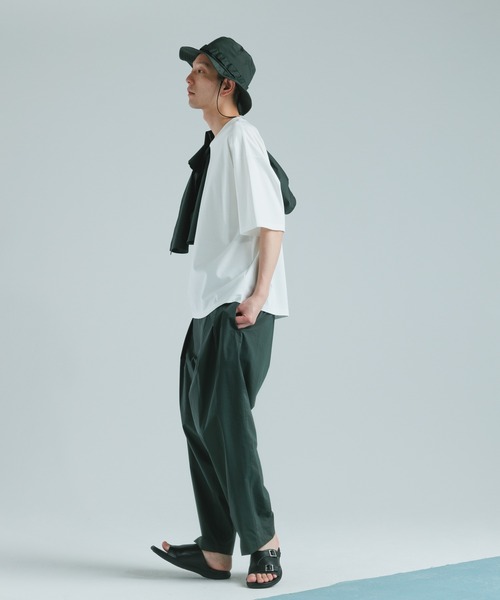 ADAM ET ROPE'（アダムエロペ）の「コンフォート ダブルモンク ストラップ カバード レザーサンダル / UNISEX（サンダル・メンズ・ブラック・41/42/43）」の3枚目の写真