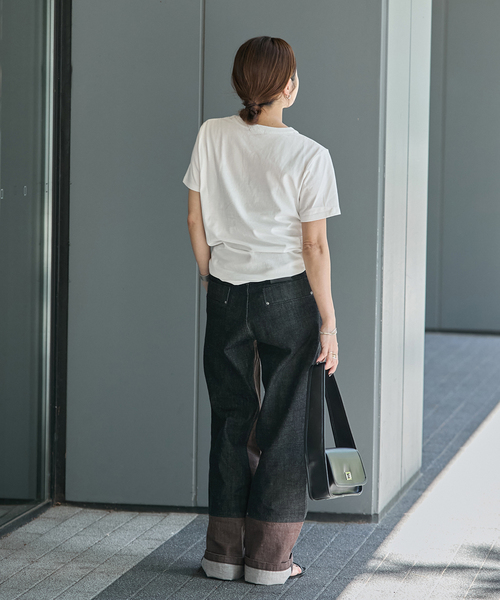 JOURNAL STANDARD(ジャーナルスタンダード)の「《WEB限定追加2》VERDANT Tシャツ(Tシャツ/カットソー・レディース・ブラック系その他/シルバー/ホワイト/ベージュ・FREE)」の5枚目の写真