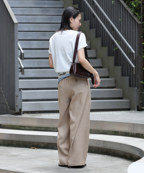 JOURNAL STANDARD(ジャーナルスタンダード)の「《WEB限定追加2》VERDANT Tシャツ(Tシャツ/カットソー・レディース・ブラック系その他/シルバー/ホワイト/ベージュ・FREE)」の9枚目の写真