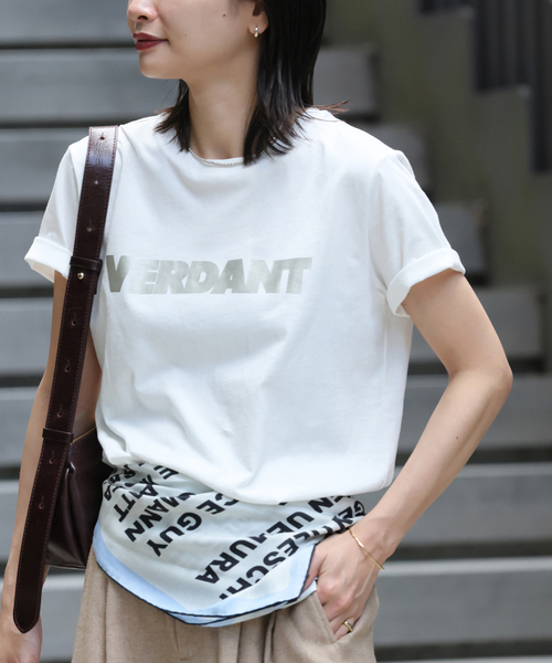 JOURNAL STANDARD(ジャーナルスタンダード)の「《WEB限定追加2》VERDANT Tシャツ(Tシャツ/カットソー・レディース・ブラック系その他/シルバー/ホワイト/ベージュ・FREE)」の14枚目の写真